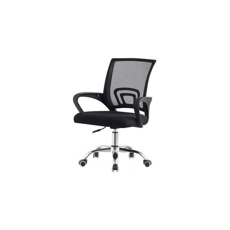 Silla de Oficina Excelente para Home Office con Altura ajustable y Respaldo con Soporte Lumbar