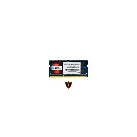 Memoria RAM de 8 GB de DDR3L SDRAM marca Siafu® para aumentar la velocidad de tu laptop